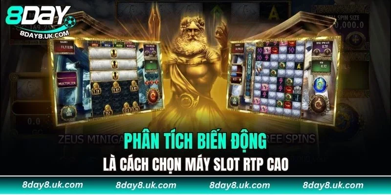 Phân tích biến động là cách chọn máy slot RTP cao